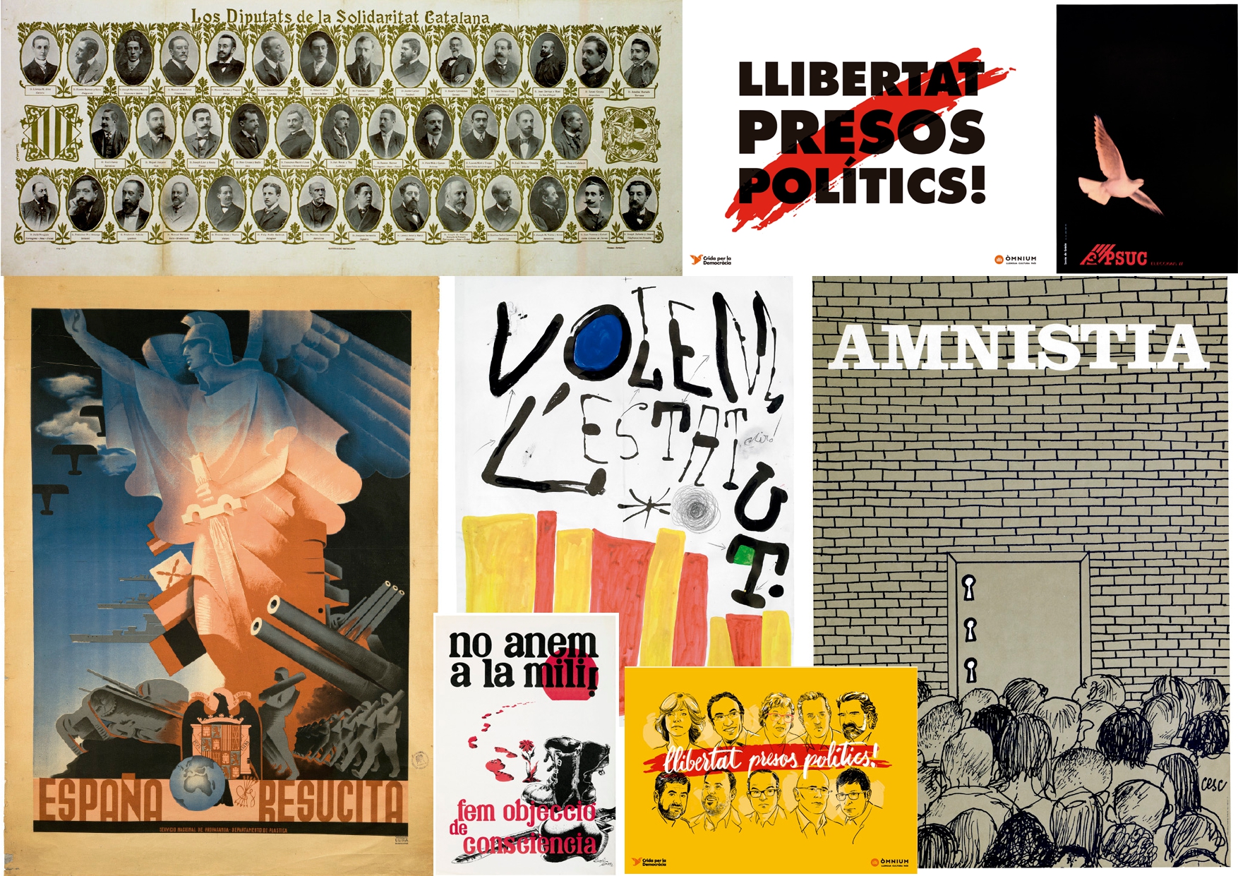 Cartells catalans. Propaganda política i reivindicació nacional 1894-2018